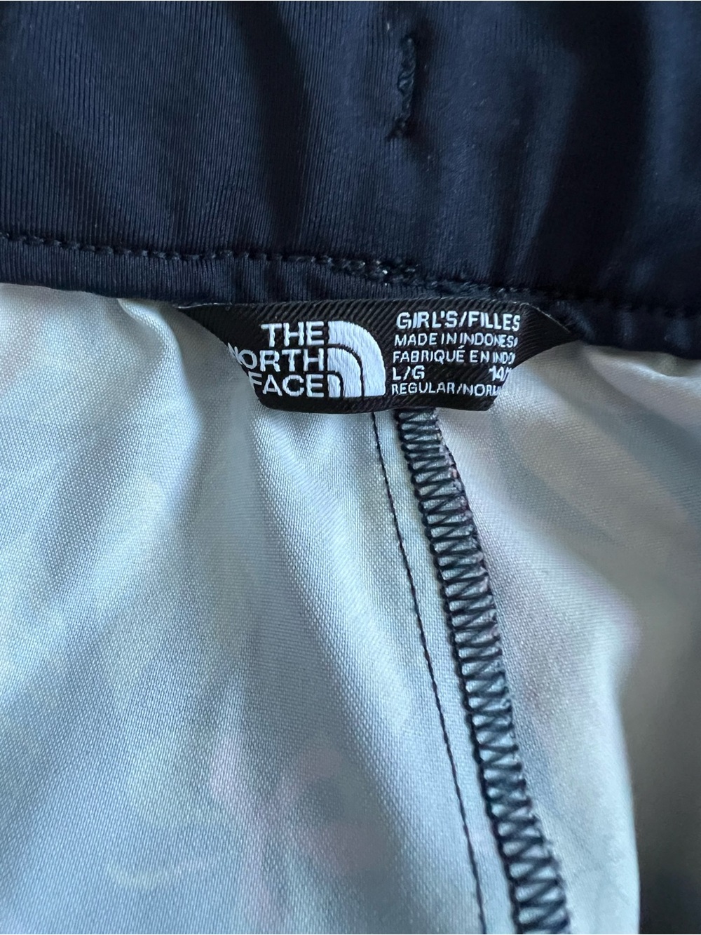 The North Face Girls Large Floral Running Shorts Tropical Print Athletic L - Picture 5 of 5